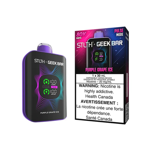 STLTH x GEEK BAR 80K Purple Grape Disposable Vape Canada