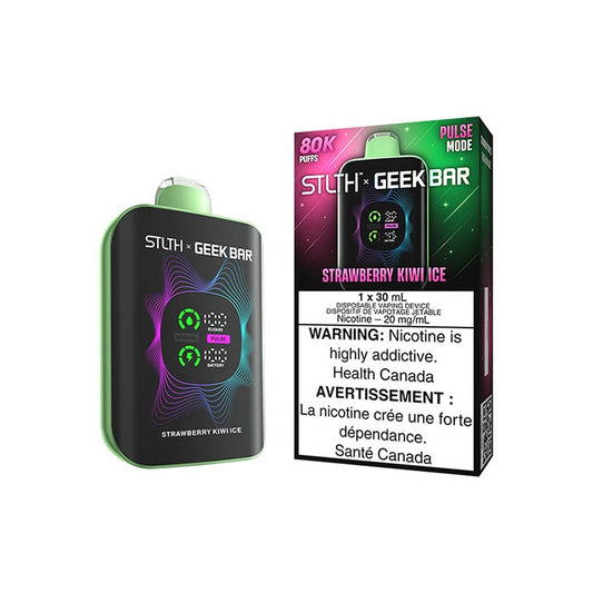 STLTH x GEEK BAR Disposable 80K Strawberry Kiwi Ice