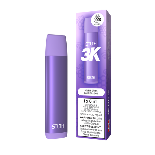 STLTH Disposable 3K DOUBLE GRAPE