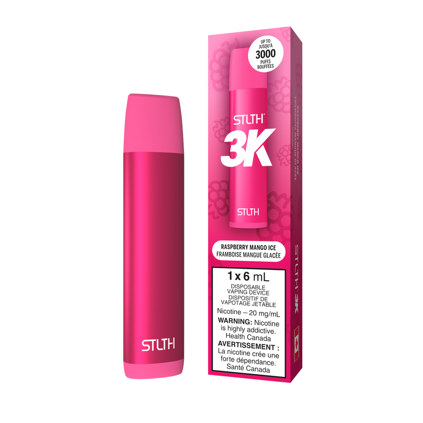 STLTH Disposable 3K RASPBERRY MANGO ICE