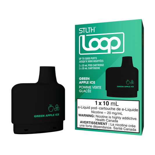 STLTH LOOP Pods Green Apple Ice