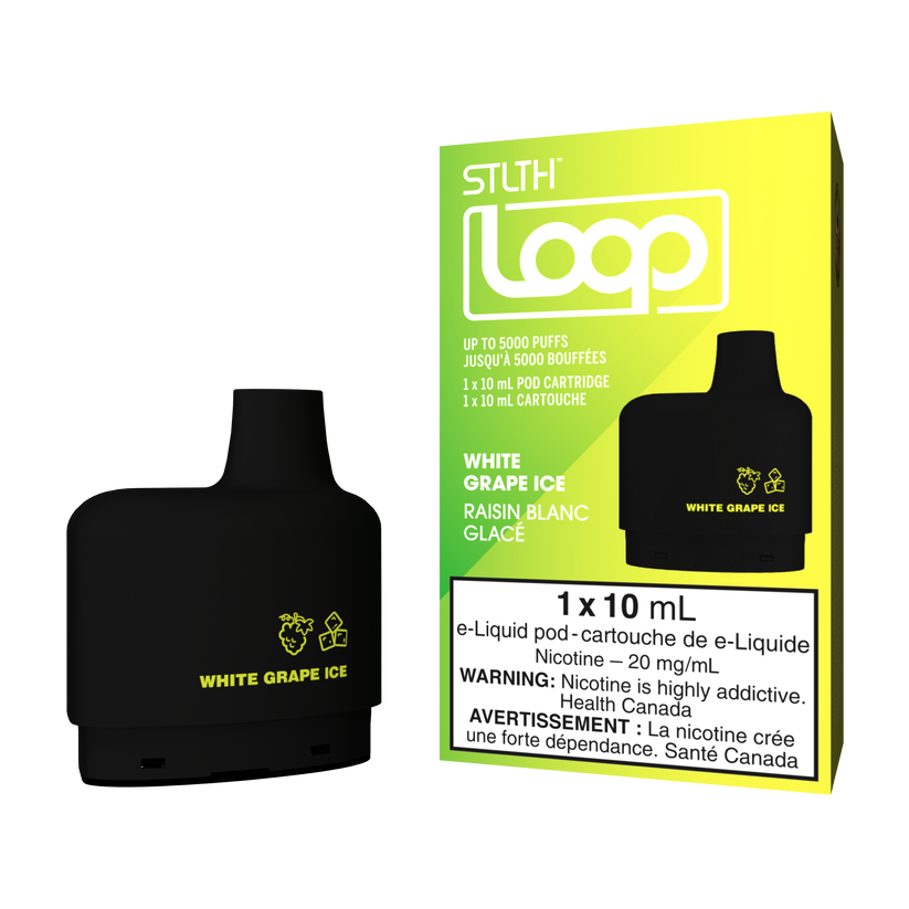 STLTH LOOP Pods White Grape Ice