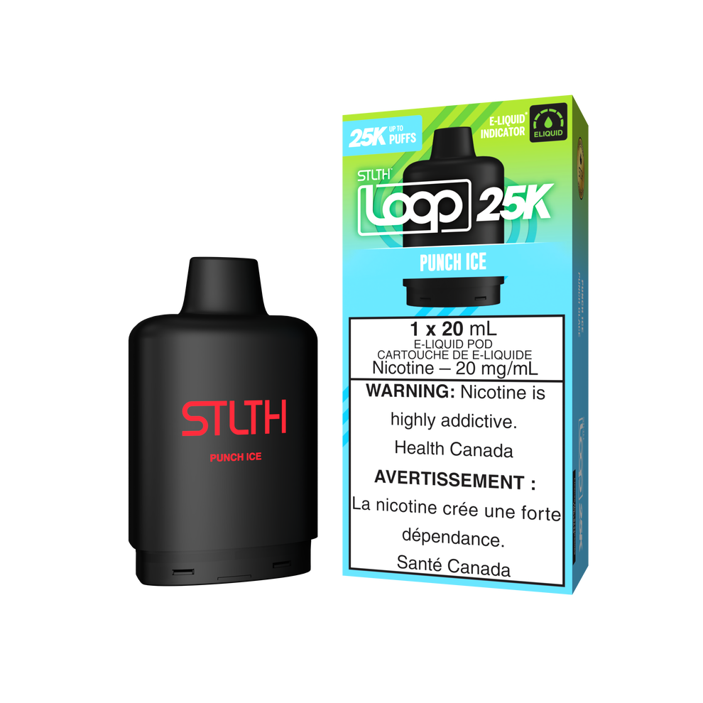 STLTH LOOP 25K Pods Punch Ice ONT