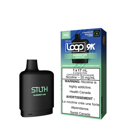 STLTH LOOP 9K Pods Blueberry Kiwi