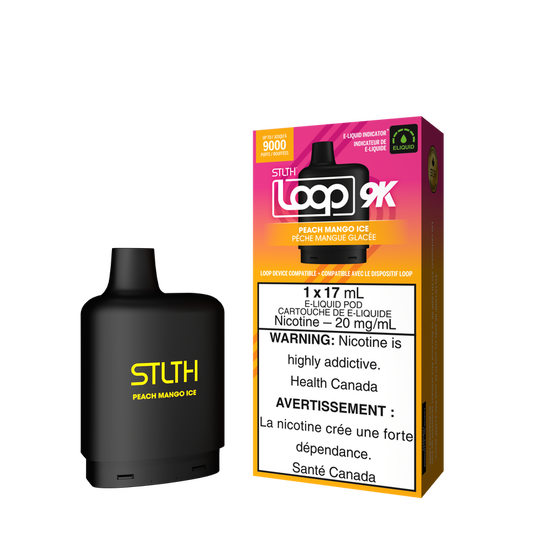 STLTH LOOP 9K Pods Peach Mango Ice