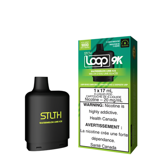 STLTH LOOP 9K Pods Watermelon Lime Ice