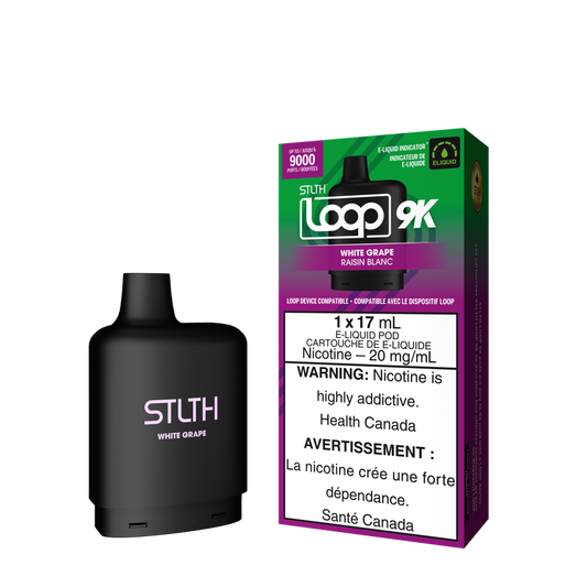 STLTH LOOP 9K Pods White Grape