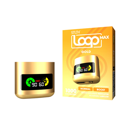 STLTH LOOP MAX Battery Gold