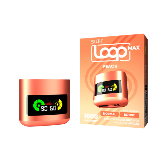 STLTH LOOP MAX Battery Peach