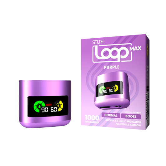 STLTH LOOP MAX Battery Purple