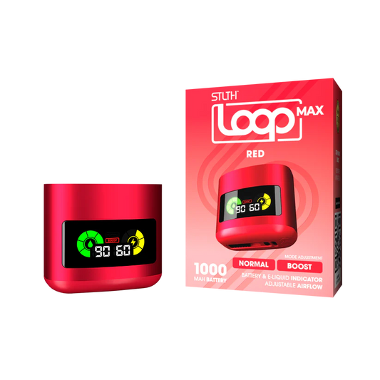 STLTH LOOP MAX Battery Red