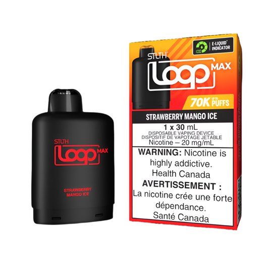 STLTH LOOP MAX 70K Pods Strawberry Mango Ice ONT