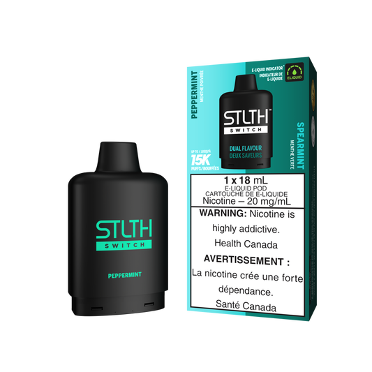 STLTH LOOP Switch 15K Pods Peppermint / Spearmint ONT