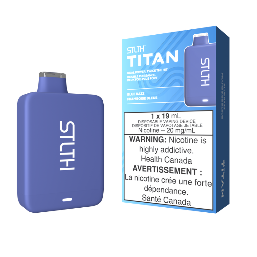 STLTH Disposable TITAN Blue Razz