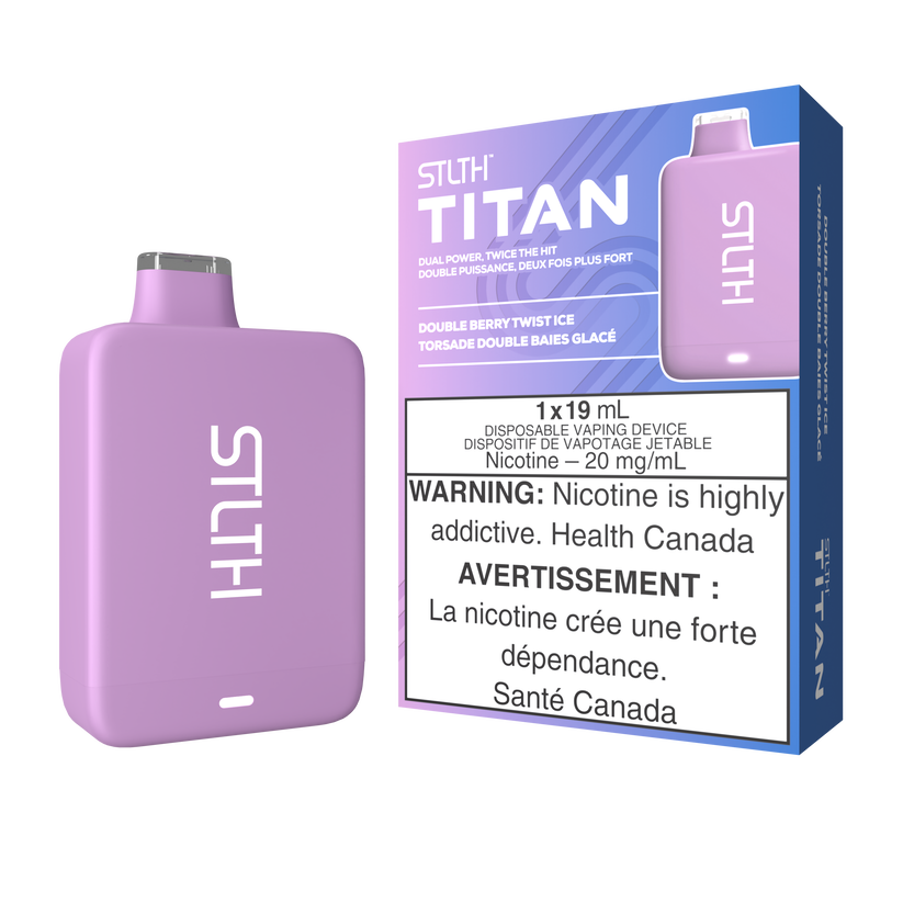 STLTH Disposable TITAN Double Berry Twist Ice