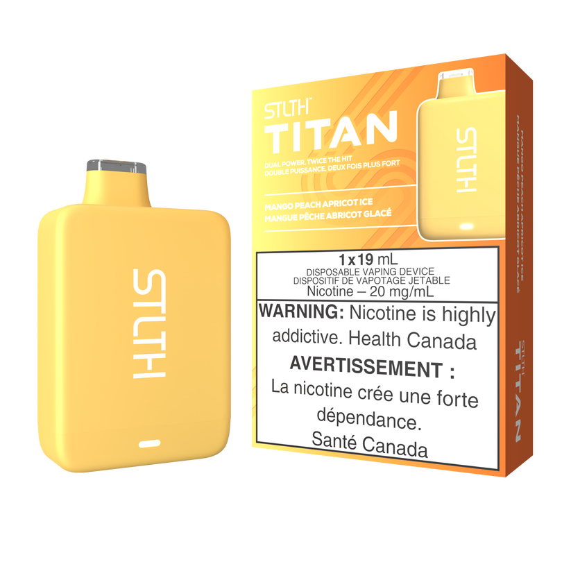 STLTH Disposable TITAN Mango Peach Apricot Ice