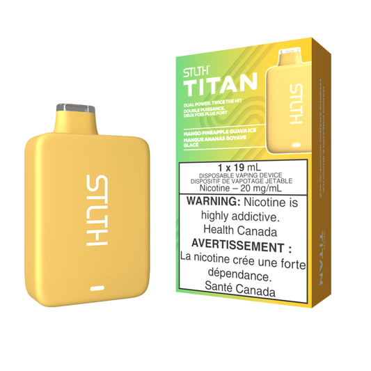 STLTH Disposable TITAN Mango Pineapple Guava Ice