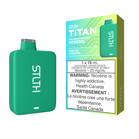 STLTH Disposable TITAN Sour C Ice