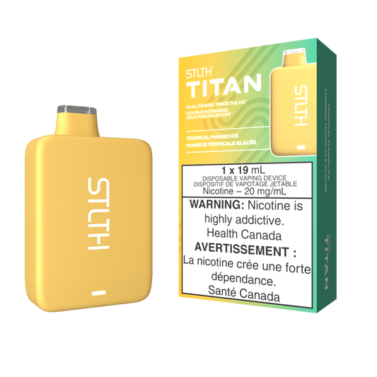 STLTH Disposable TITAN Tropical Mango Ice