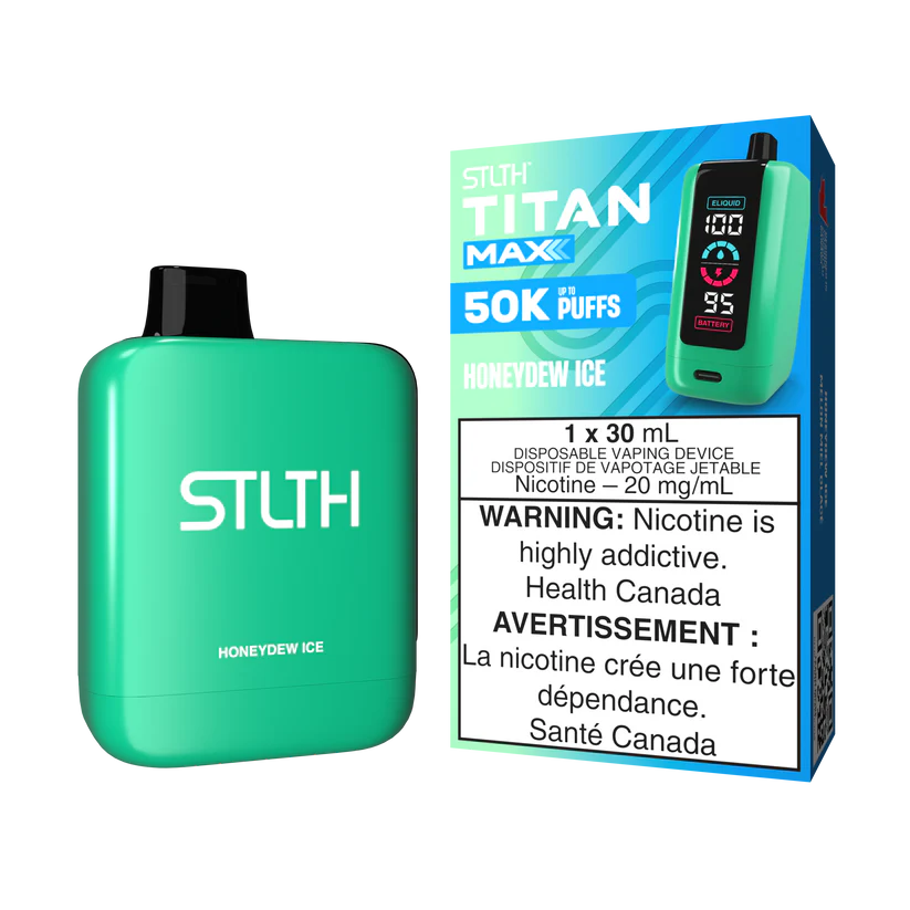 STLTH Disposable TITAN MAX 50K Honeydew Ice ONT