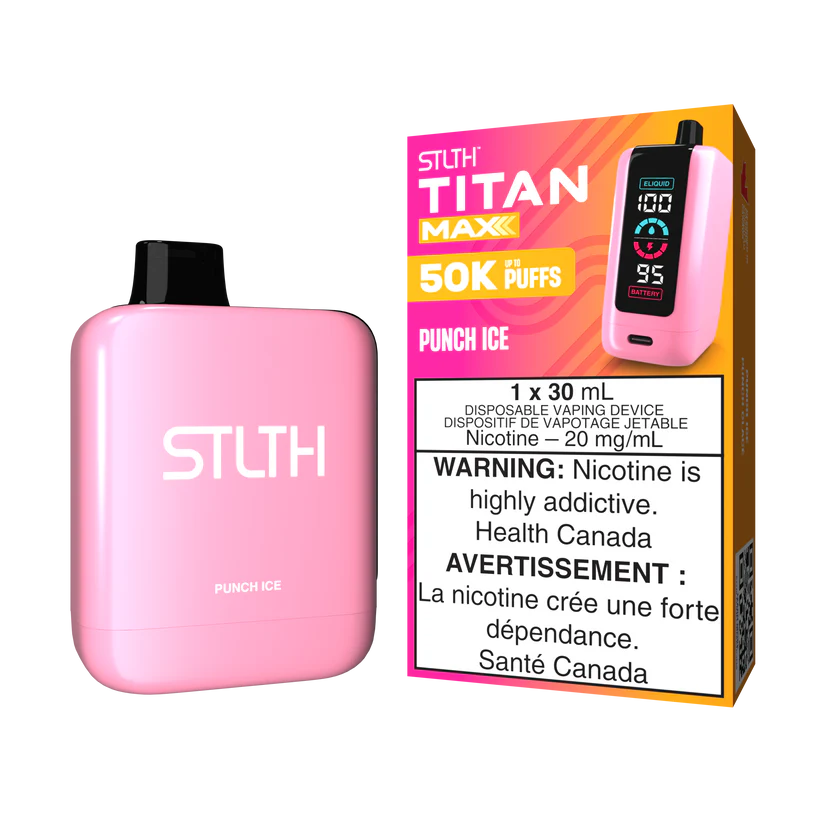 STLTH Disposable TITAN MAX 50K Punch Ice ONT