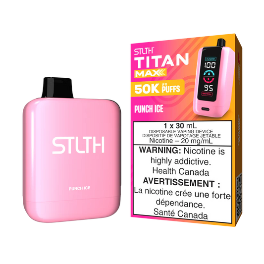 STLTH Disposable TITAN MAX 50K Punch Ice ONT