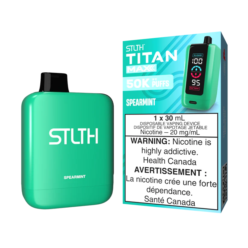 STLTH Disposable TITAN MAX 50K Spearmint ONT