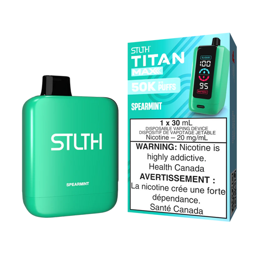 STLTH Disposable TITAN MAX 50K Spearmint ONT