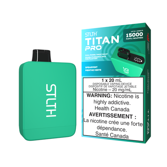 STLTH Disposable TITAN Pro 15000 Spearmint