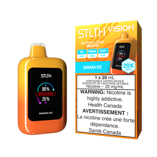 STLTH Disposable VISION 20K Banana Ice