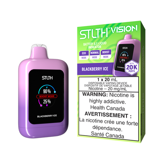 STLTH Disposable VISION 20K Blackberry Ice