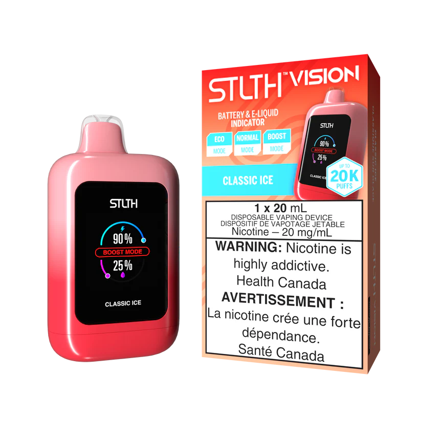 STLTH Disposable VISION 20K Classic Ice