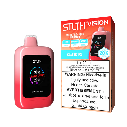 STLTH Disposable VISION 20K Classic Ice