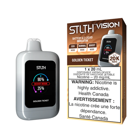 STLTH Disposable VISION 20K Golden Ticket