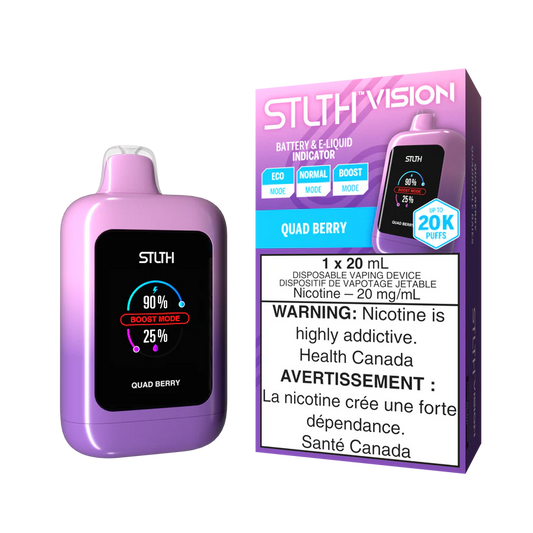 STLTH Disposable VISION 20K Quad Berry ONT