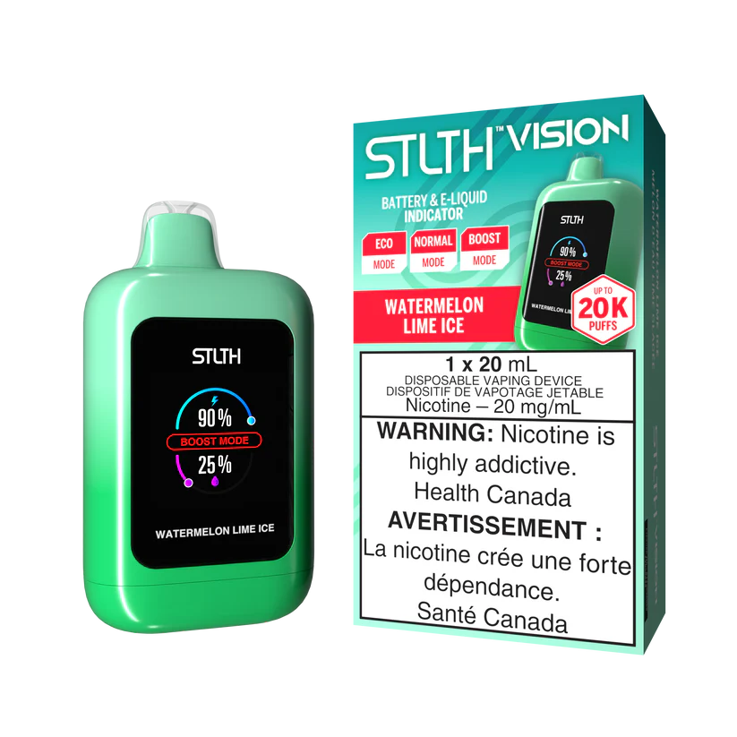 STLTH Disposable VISION 20K Watermelon Lime Ice