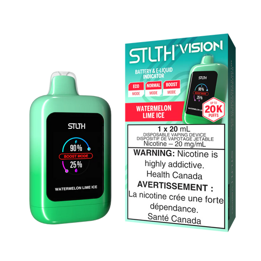 STLTH Disposable VISION 20K Watermelon Lime Ice ONT