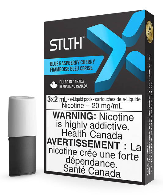 STLTH PODS X Blue Raspberry Cherry (3x2ml)