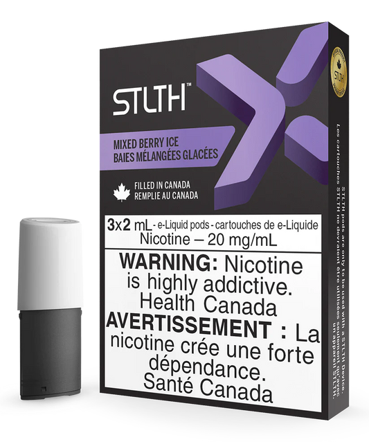 STLTH PODS X Mixed Berry Ice(3x2ml)