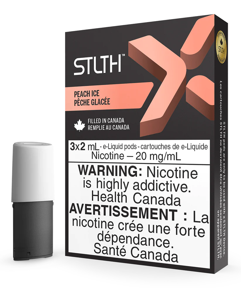 STLTH PODS X Peach Ice (3x2ml)