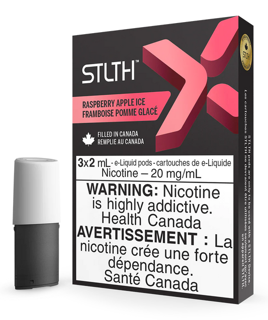 STLTH PODS X Pink Raspberry Apple Ice (3x2ml)