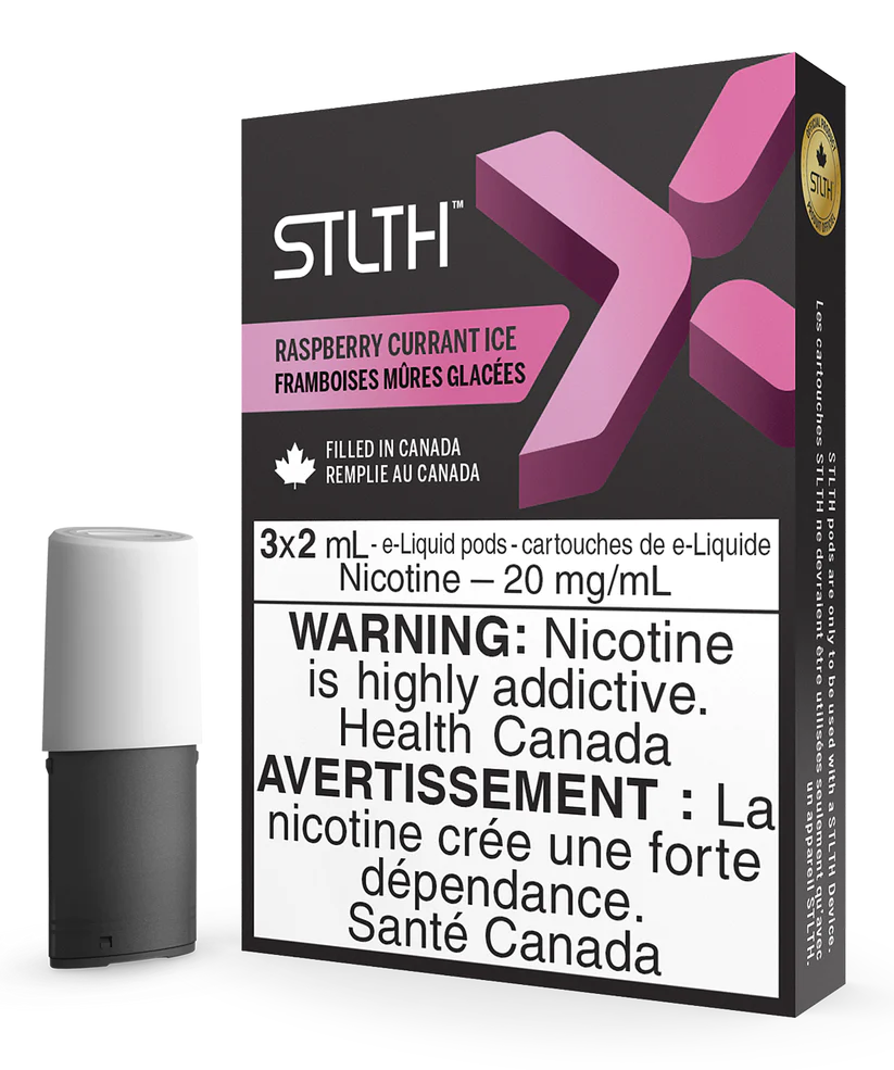 STLTH PODS X Raspberry Currant Ice (3x2ml)