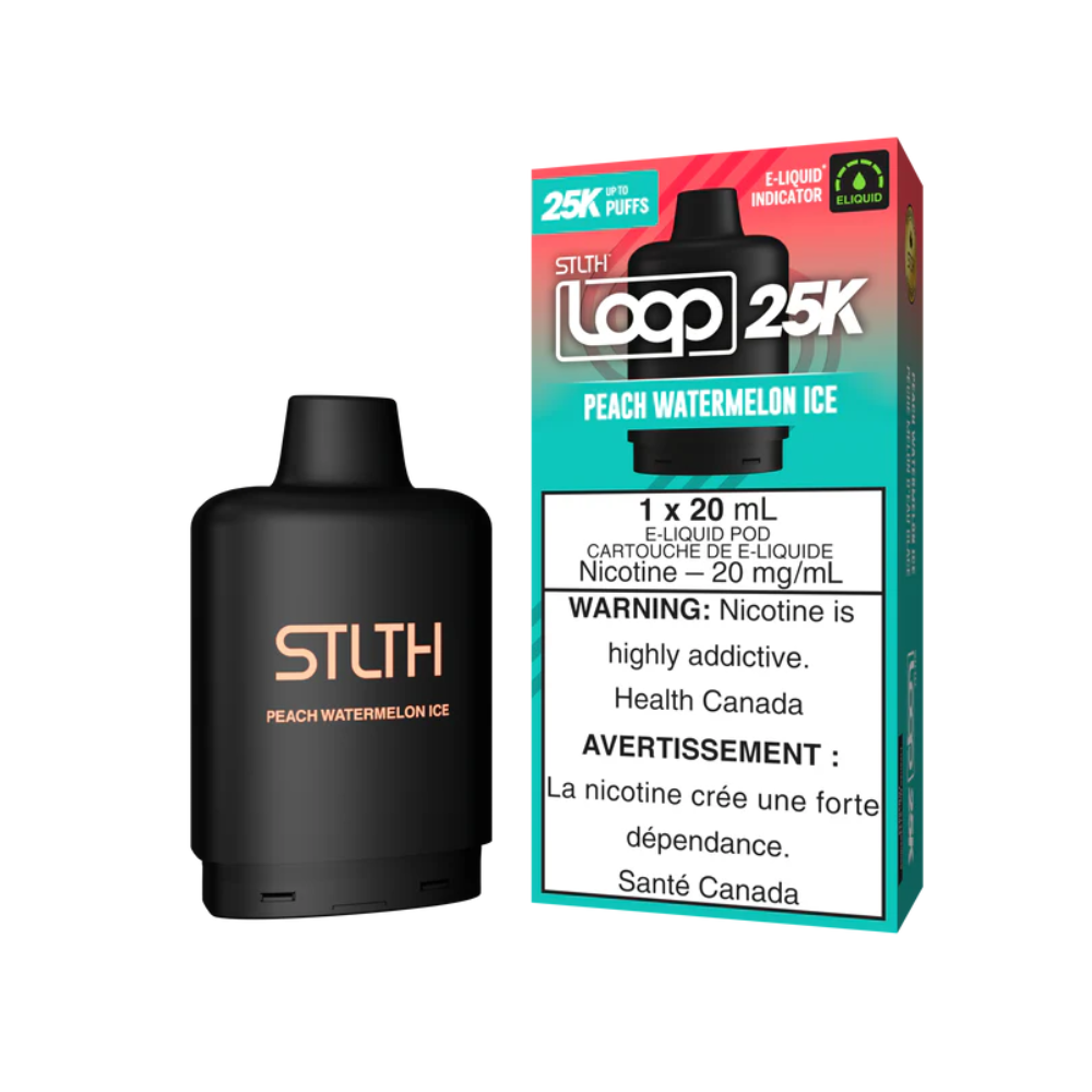 STLTH LOOP 25K Pods Peach Watermelon Ice ONT