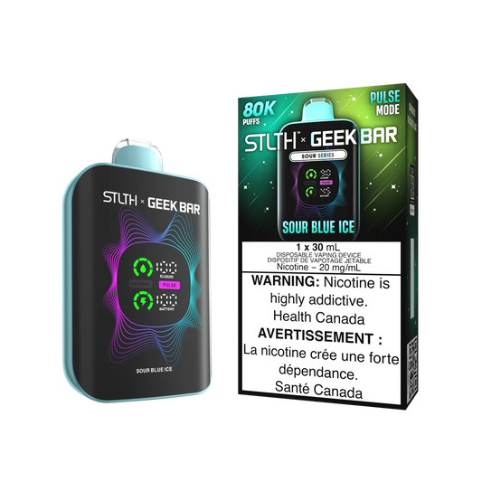 STLTH x GEEK BAR Disposable 80K Sour Blue Ice
