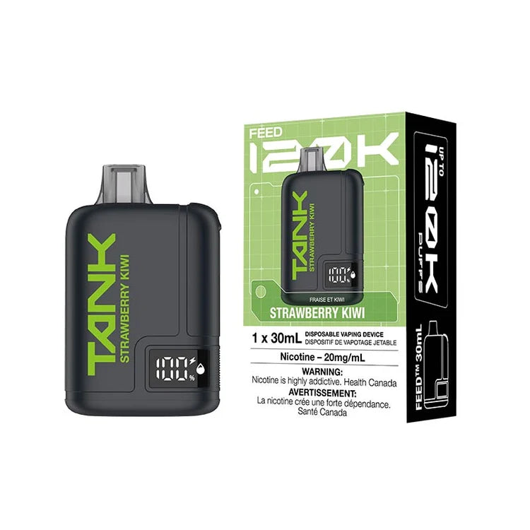Feed Tank 120K Disposable Strawberry Kiwi