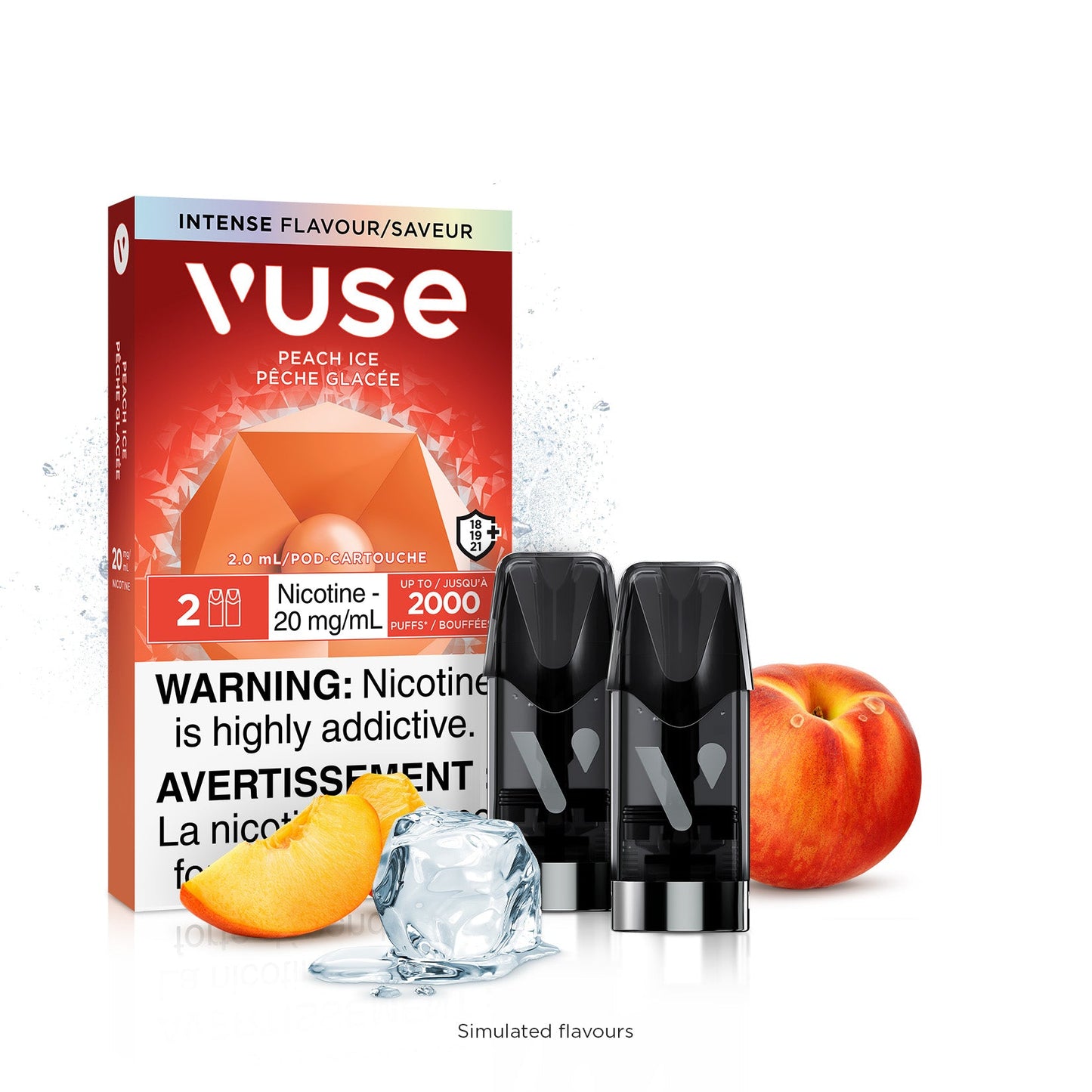 Vuse ePod Peach Ice (2x) ONT