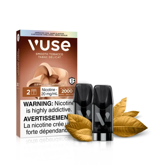 Vuse ePod Smooth Tobacco Pods (2x) ONT