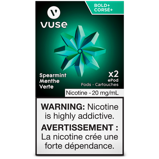 Vuse ePod Bold Spearmint Pods(2x) ONT