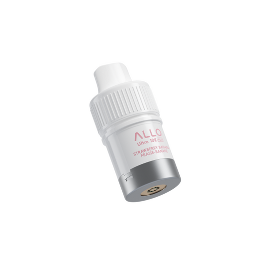 Allo Ultra 10K Hybrid Strawberry Banana Pre-filled Vape Pod ONT