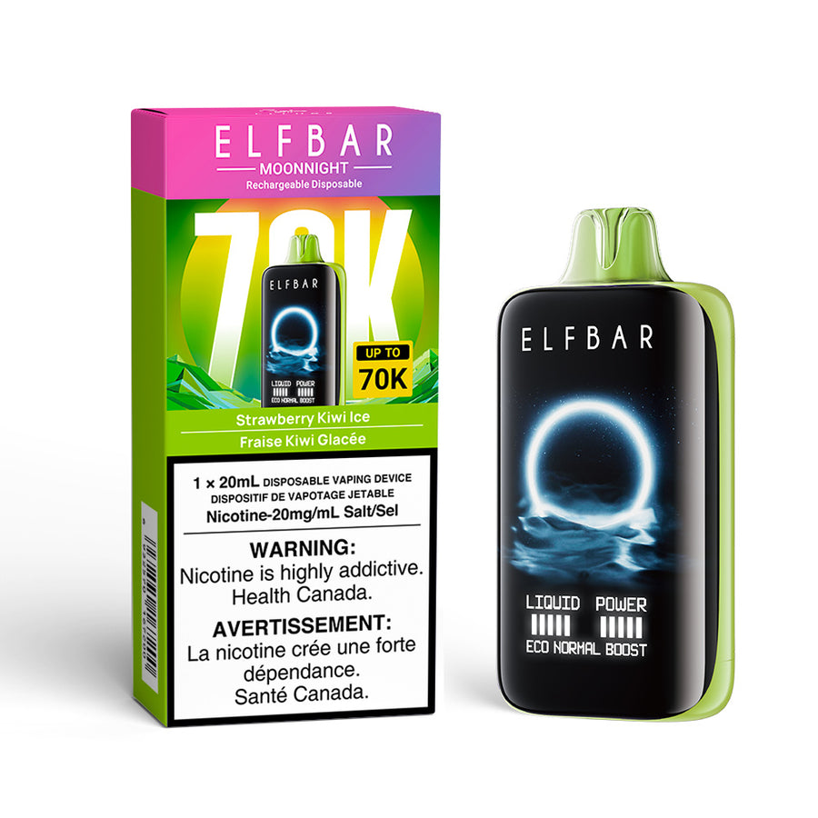 ELF BAR Disposable Moon light 70K Strawberry Kiwi Ice ONT